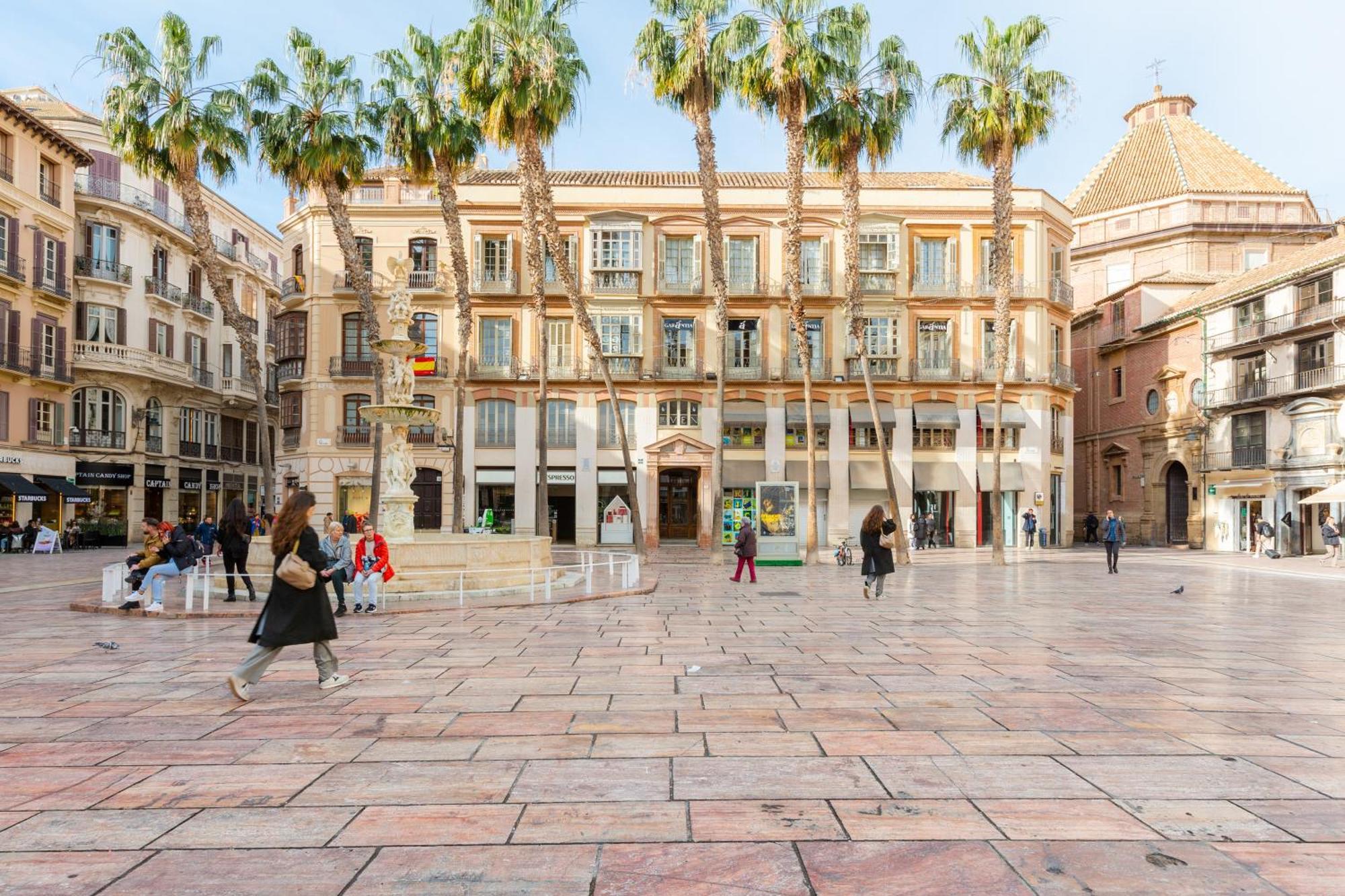 Plaza De La Constitucion Apartment Malaga Luaran gambar